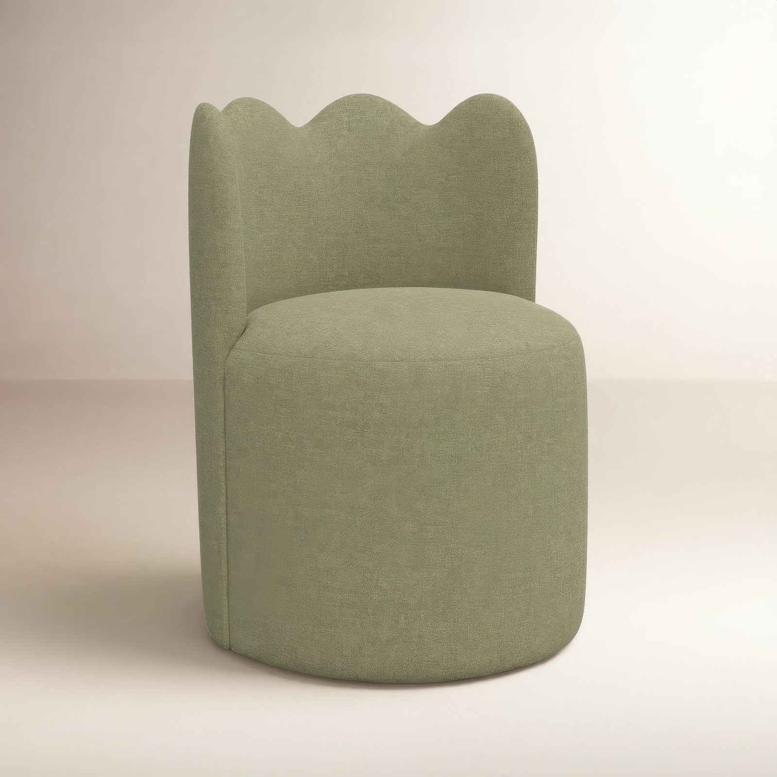 Dahlia Dining Chair, Zuma Laurel Textured Linen