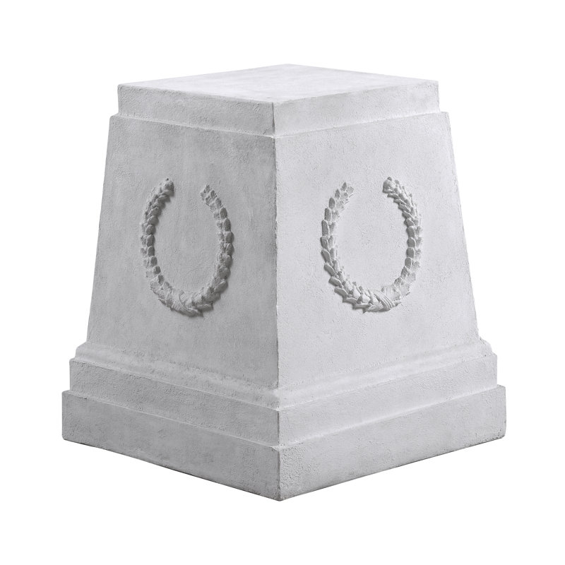Square Laurel Pedestal