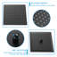 Topcraft 10-Inch Wall Mounted Square Shower System With Rough-In Valve