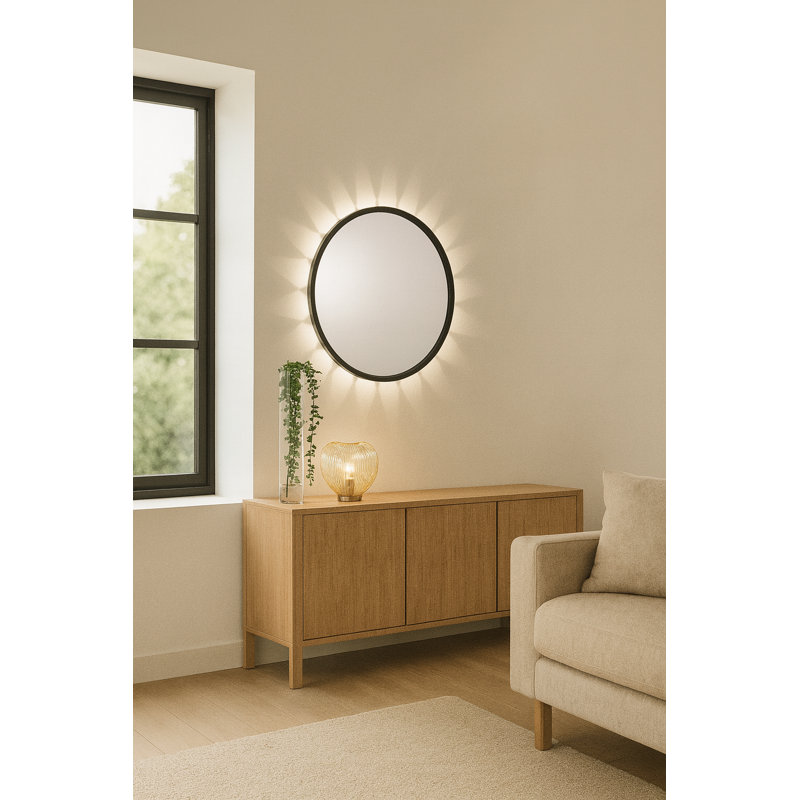 Drucilla Metal Wall Mirror