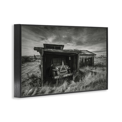 Desolate Forgotten Roads Framed Giclee Art, design by Dan Katz