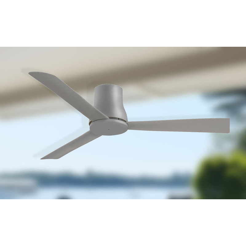 Minka Aire Simple Flush Hugger Fan, Gray, 52In