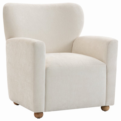 Upholstered Wingback Accent Chair