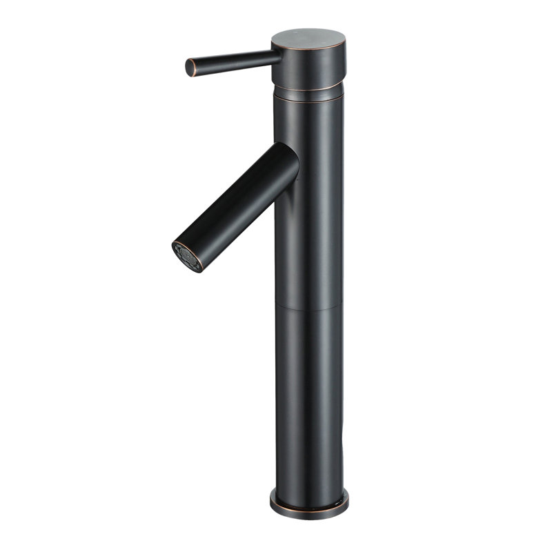 Robinet de lavabo de salle de bain à grande cuve à fixation sur plateau Euro - Bronze huilé, Bronze huilé
