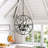 Elenia 4 - Light Black Sphere Pendant