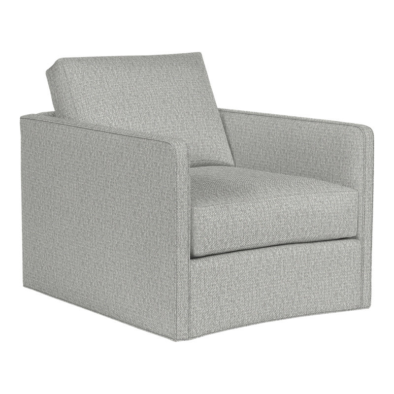 Wynne Swivel Chair, Tarbee Dove