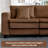 76.6" Corduroy Loveseat Cloud Sofa With Plush For Living Room-1017953620