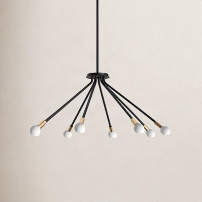 Anika 8 - Light Dimmable Sputnik Chandelier