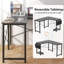 Bureau d'ordinateur en L Pinank