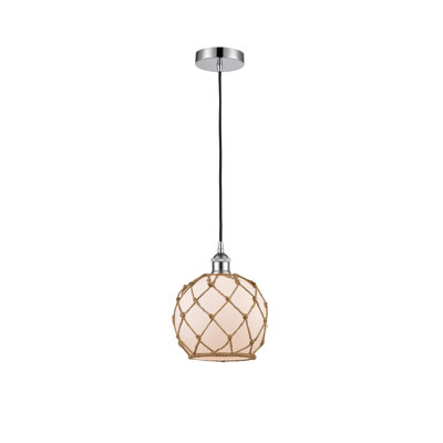 Luminaire suspendu simple à 1 lumière Haytham