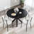 5 - Piece Round Pedestal Dining Set-727688976-727688977