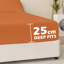 Leila Microfiber 25cm Deep Pocket Fitted Bed Sheet-1869177539-1869177536