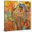 « blue oiseau of paradise », reproduction d’art sur toile tendue-1207994240