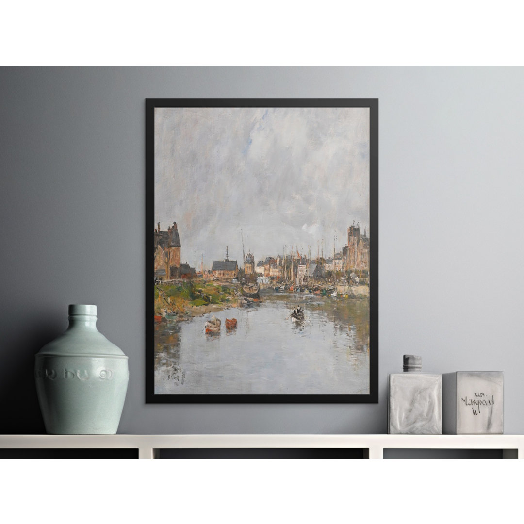 19th Century Style Black Framed Poster