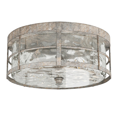 Eliseo Glass Flush Mount