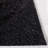 Amberjo Solid Color Machine Made Power Loom Area Rug in Black-190185491