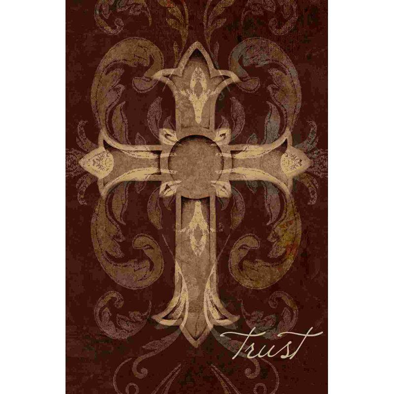 " Trust Cross ", 24" W x 36" H