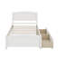 Lit plateforme simple avec tiroirs-1027049966