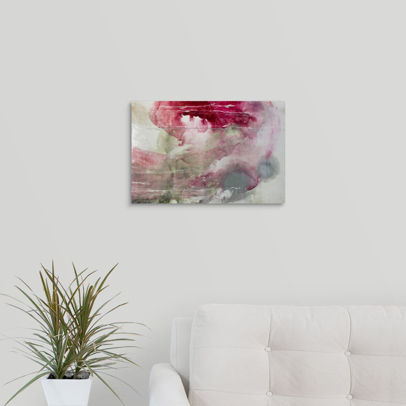 « symphonic matin », peinture sur toile, Toile tendue, H 12 po x l 18 po x P 1,25 po