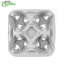 Porte-gobelet empilable en fibre EcoPality de 4 tasses pour boissons chaudes et froides (10)