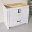 Base de meuble-lavabo simple en bois massif de 36 pouces seulement-92659274