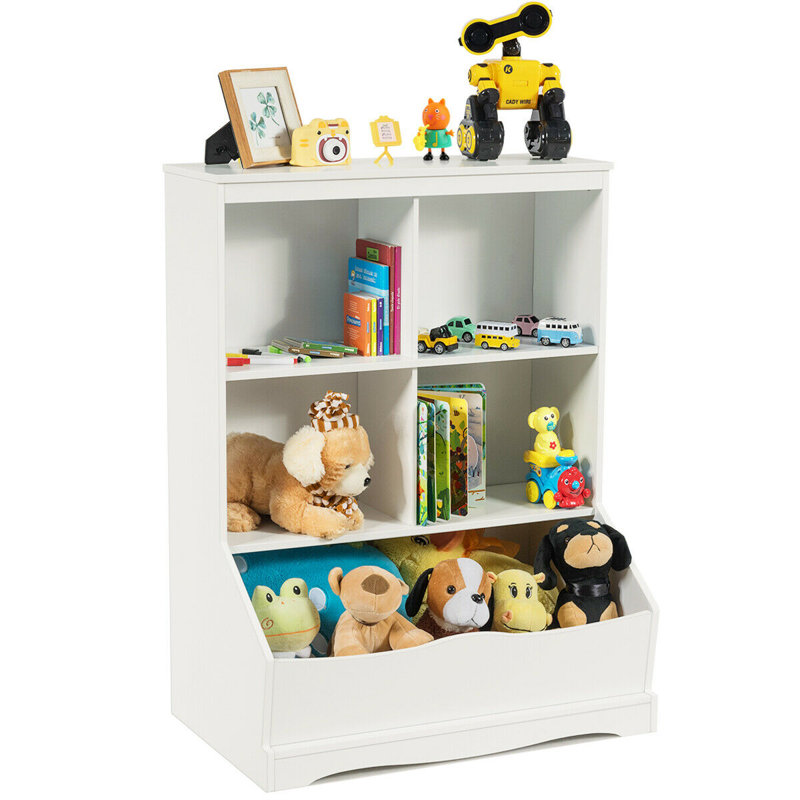 Maidste 88cm H X 67cm W Toy Storage Kids Bookcase