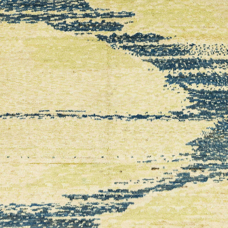 Tapis abstrait moderne 2576, Carré 5 pi
