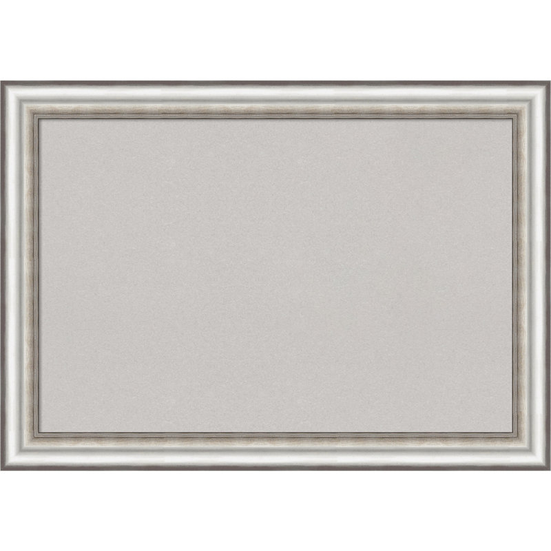 Amanti Art No Cork Wall Plastic Bulletin Board, 29" x 41"