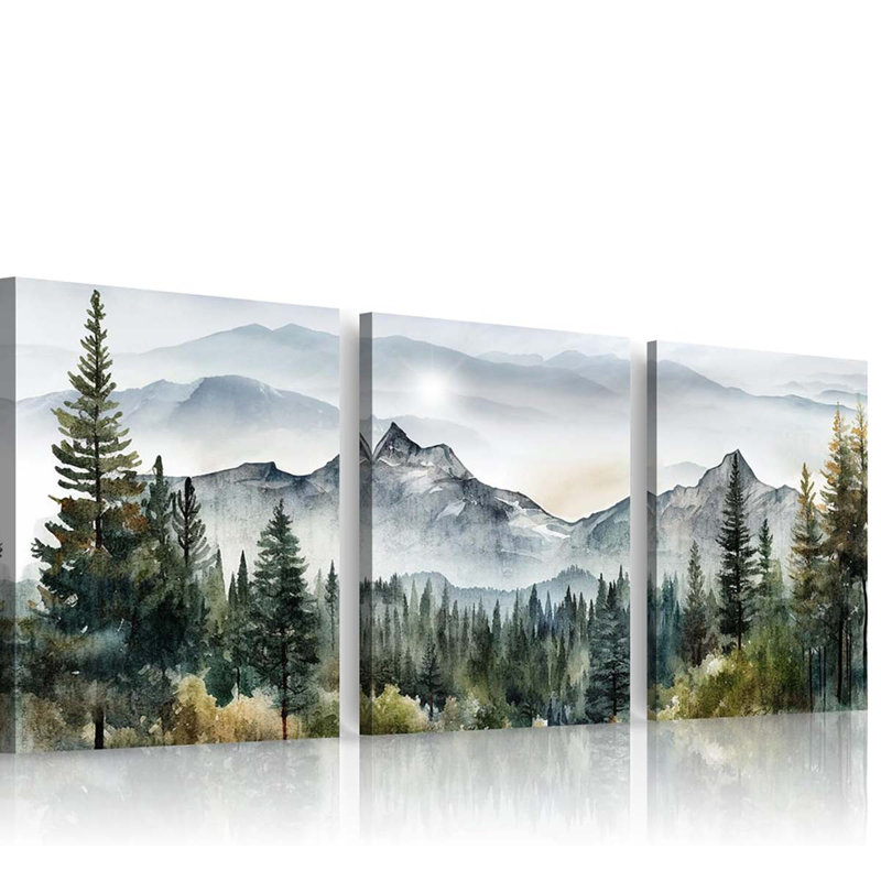 3 Piece Wrapped Canvas Print