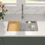 Évier de cuisine 32 po x 19 po en composite de granite encastré en quartz-99111336