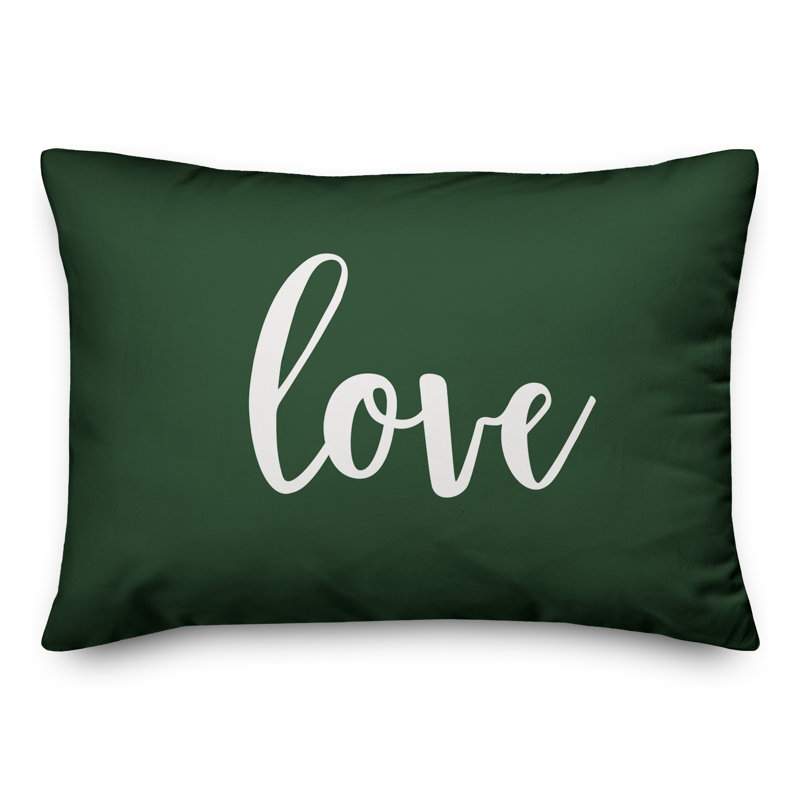 Throw Pillow, Dark Green
