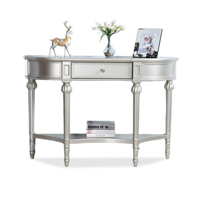 Console demi-cercle Champagne