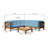 Sexton 7 - Person Modular Patio Conversation Set with Cushions