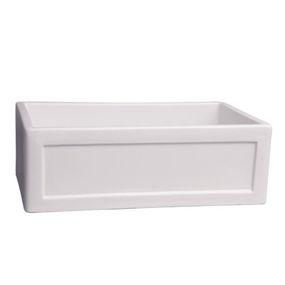 29.75'' L Single Bowl Fireclay Kitchen Sink