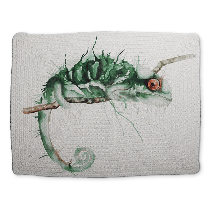 Napperon Chameleon on the Look