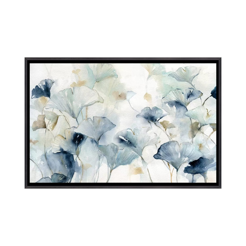 «Glorious Gingko» par Carol Robinson, reproduction d'art, H 18 po x l 26 po x P 1,5 po, Toile encadrée