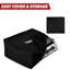 Housse de table d'extérieur 24 po Royal Gourmet, noire