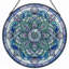 Panneau de vitrail Mandala Shell - H 12 po-272842389
