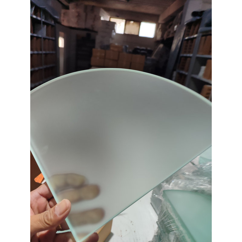 GLASS CORNER SHELF & TEMPERED, Clear Glass
