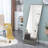 Solid Wood Frame Full-Length Mirror, Dressing Mirror, Bedroom Home Porch, Decorative Mirror, Clothing Store, Floor Mounted Large Mirror, Wall Mounted-2000961937-2000961939