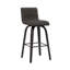 Tabouret de bar pivotant à hauteur de comptoir ou à hauteur Vienna Vienna-2118001639-2118001650-2118001638