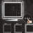 Wall Mount Anti-Fog Oversized Frameless Lighted Bathroom Mirror/ LED Bathroom Mirror-628156375-654144662