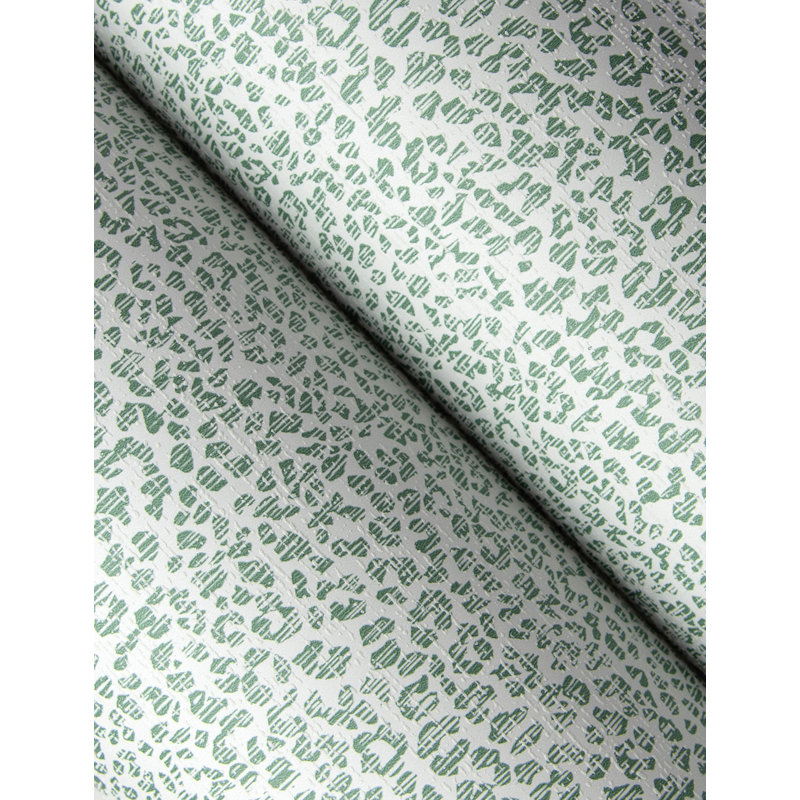 Papier peint à imprimé soul soul indigo, Vert