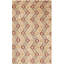 Asian Fusion Hand-Knotted Wool Ivory/Red Area Rug-1151073178