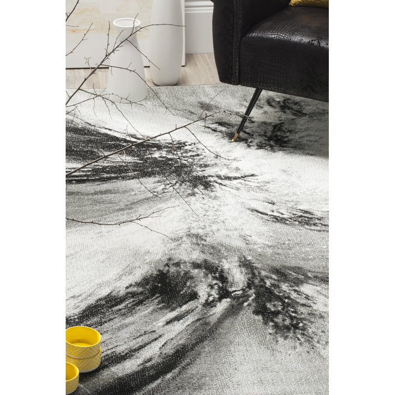 Mederos Abstract Area Rug, Rectangle 122 x 183 cm