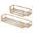 Turgut 2 Piece Metal Floating Shelf-432323817