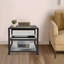 19.7" 3-Tier AV Media Stand Audio-Video Media Rack With Wheels