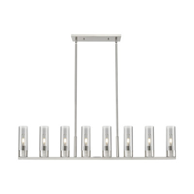Luminaire suspendu 6 lumières avec abat-jour Scherer
