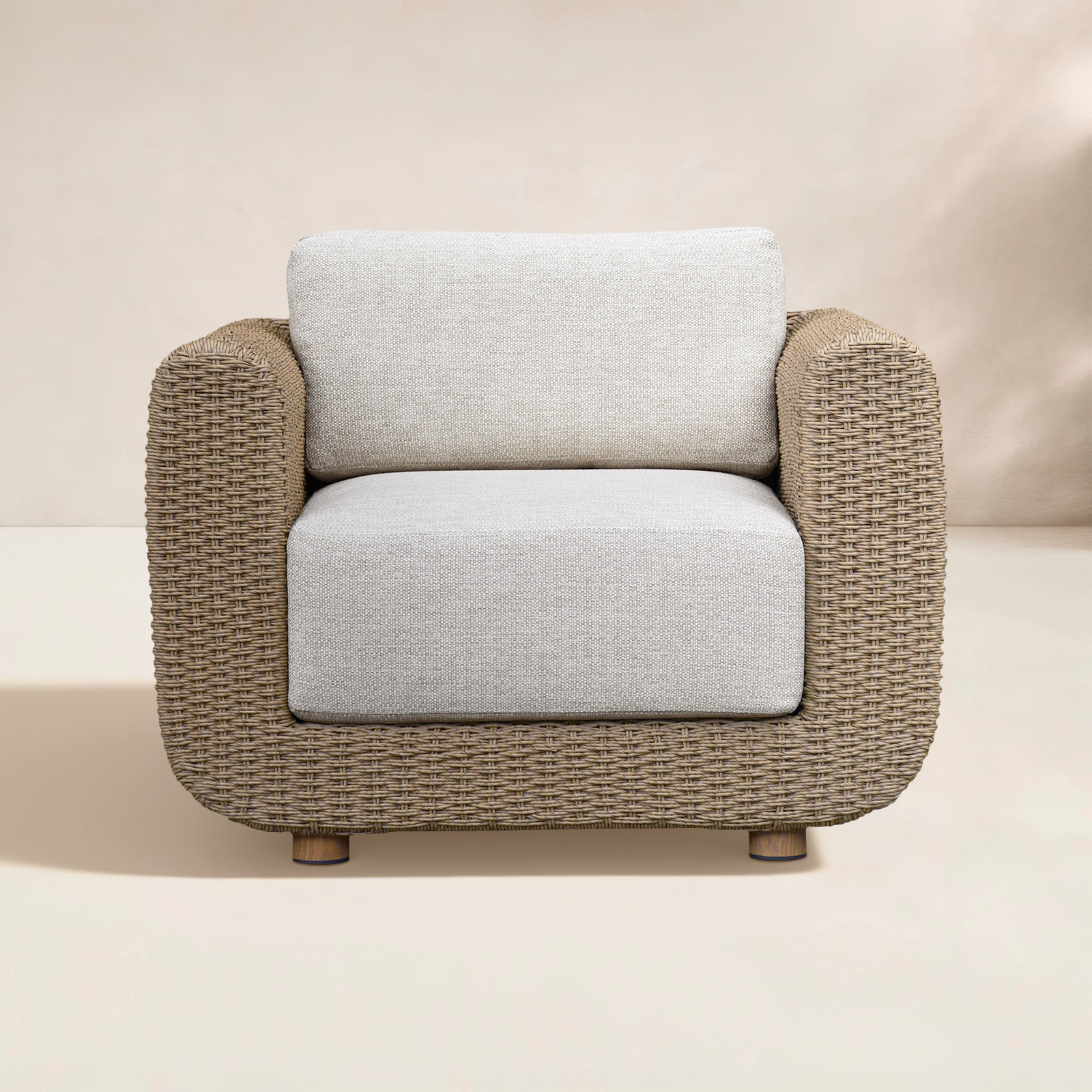 Westwick Outdoor Accent Chair, Natural