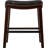 26" Contemporary Upholstered Saddle Counter Stool With Nailhead Trim (Set Of 2)-273963751